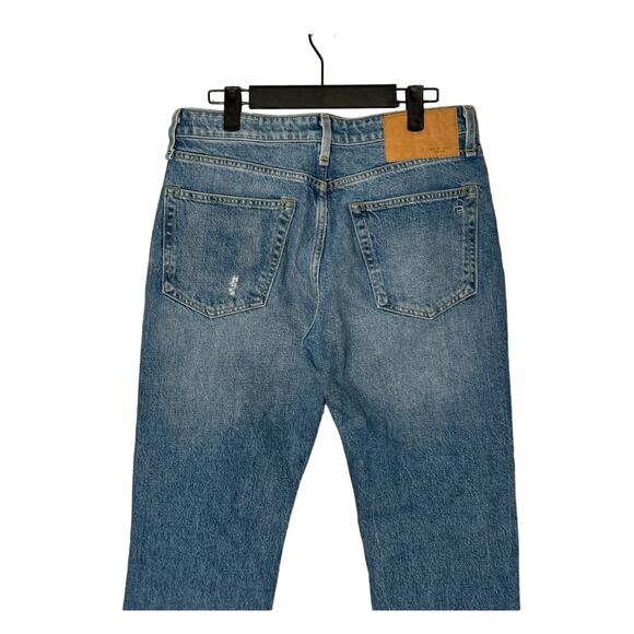Rag & Bone Rosa‎ Mid-Rise Distressed Boyfriend Jeans in Bristol Size 26 - Picture 12 of 16